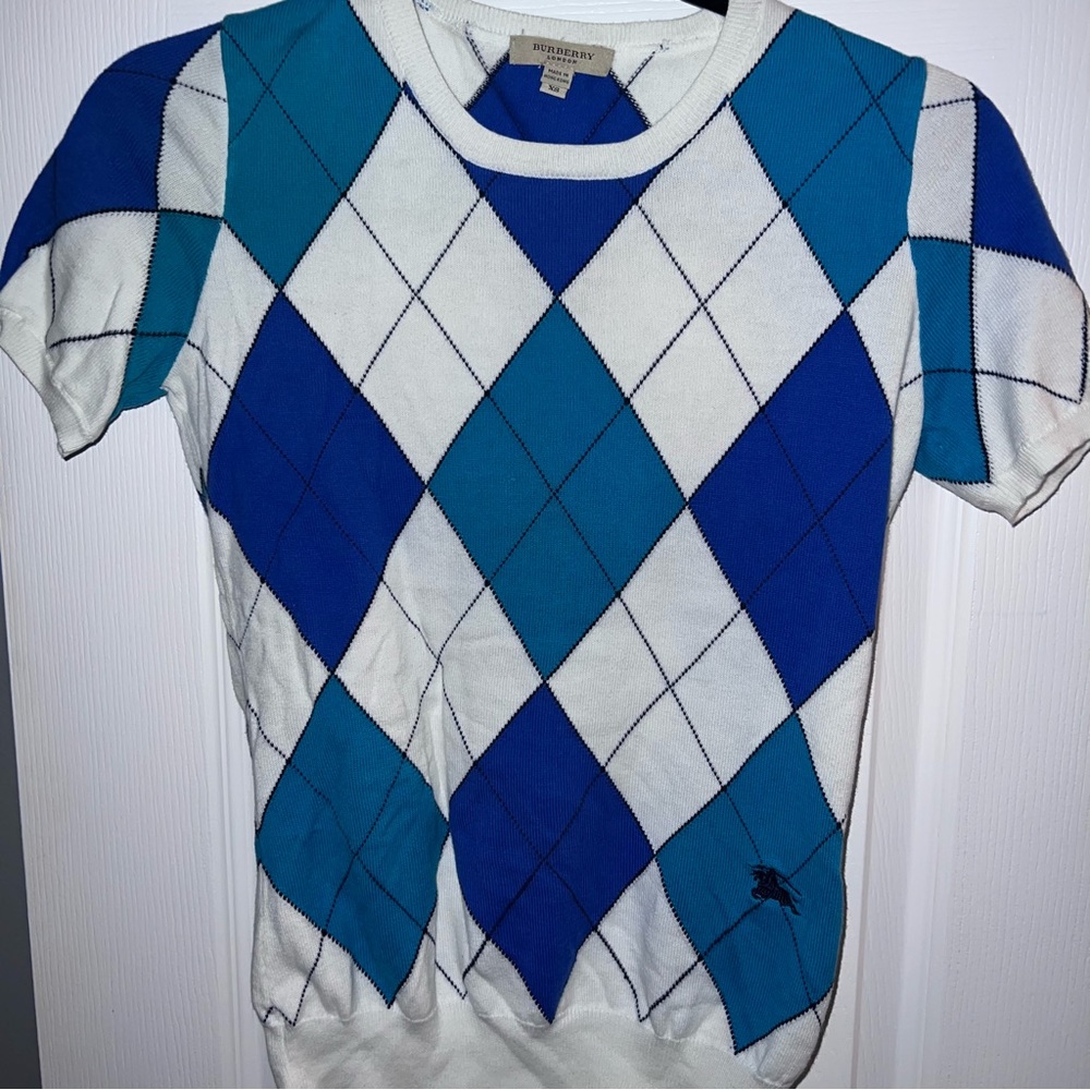 Burberry (London) plaid xs shirt. Unisex. Preowned but in great condition.